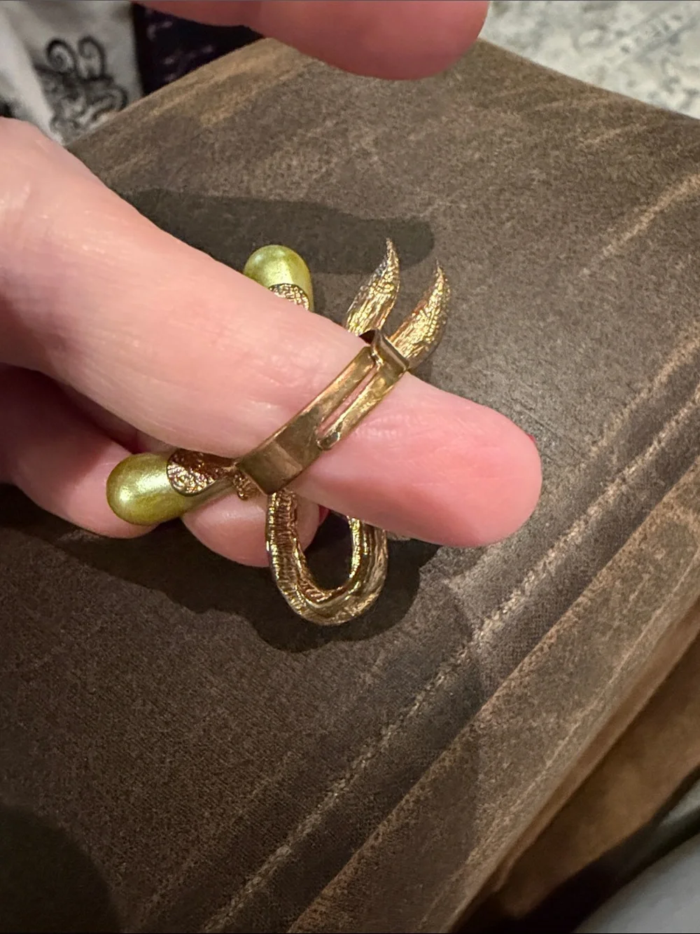 Vtg Adjustable Ring